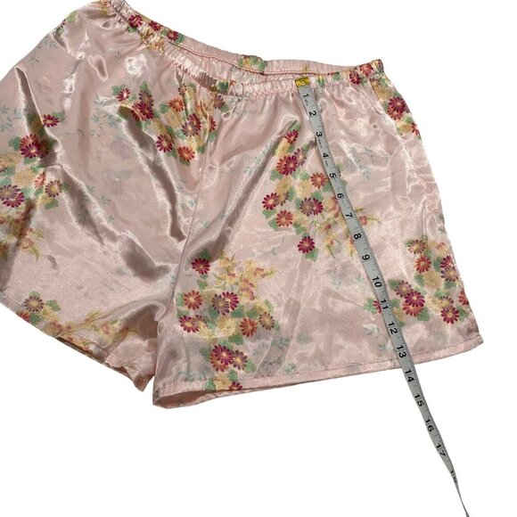 Oscar De La Renta baby Pink Label Floral Satin Pajama Set Size M feminine - Picture 7 of 8